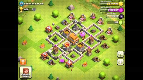 town hall level 5 clash of clans.